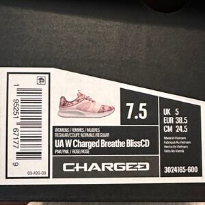 Under Armour Pink Athletic Shoes